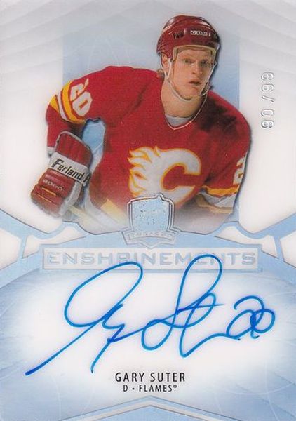 AUTO karta GARY SUTER 20-21 UD The CUP Enshrinements /99
